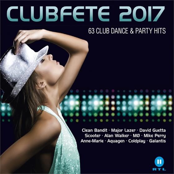 Clubfete - 2017 - 63 Club Dance & Party Hits 3 CD