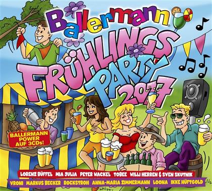 Ballermann Fr&uuml;hlingsparty 2017 (3 CD)
