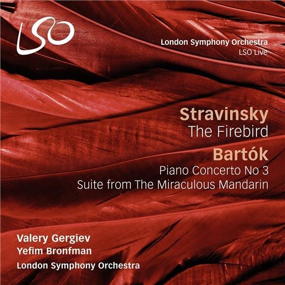 Yefim Bronfman, Valery Gergiev, Igor Strawinsky (1882-1971) & Béla Bartók (1881-1945) - Firebird / Piano Concerto 3 / Mandarin 2 CDs