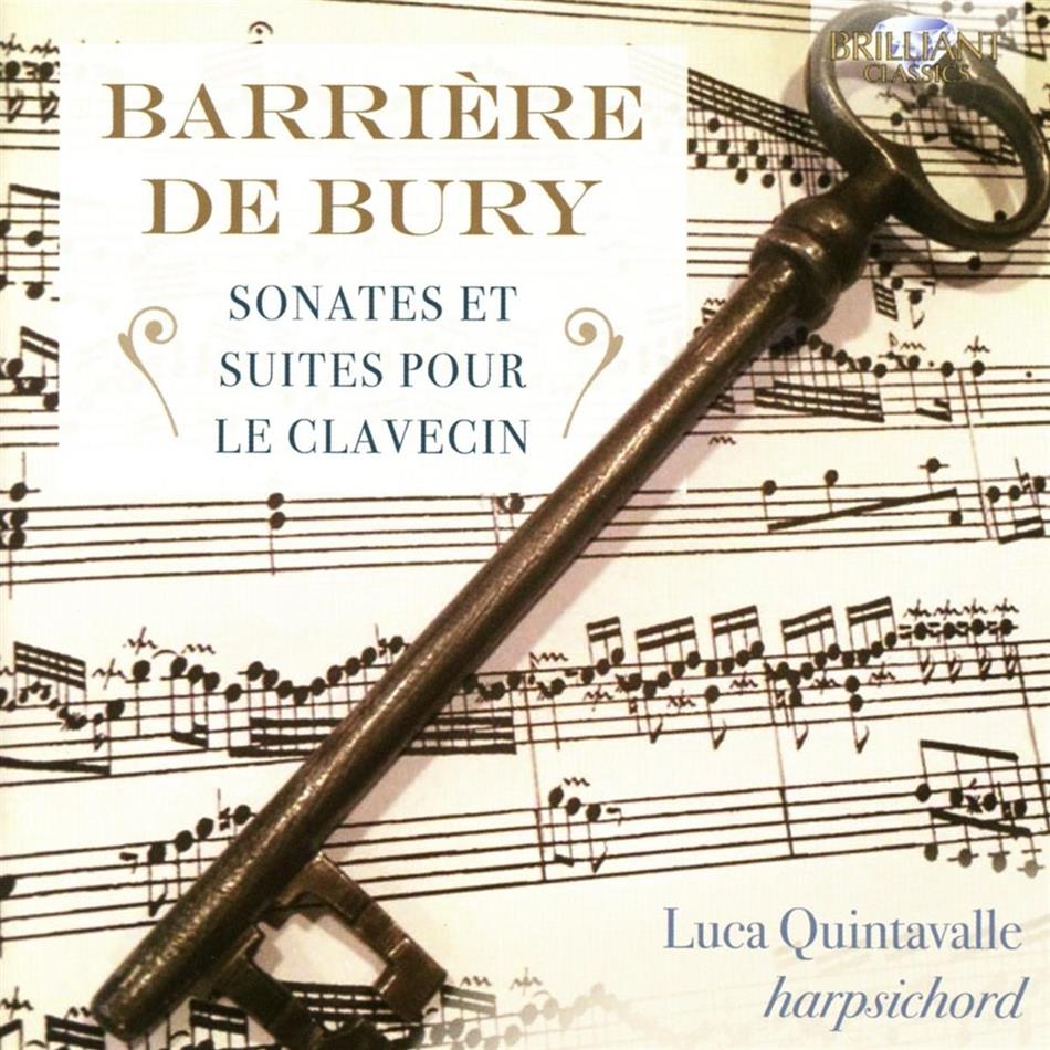 Luca Quintavalle & Bernard De Bury - Sonates Et Suites Pour Le Clavecin 2 CDs