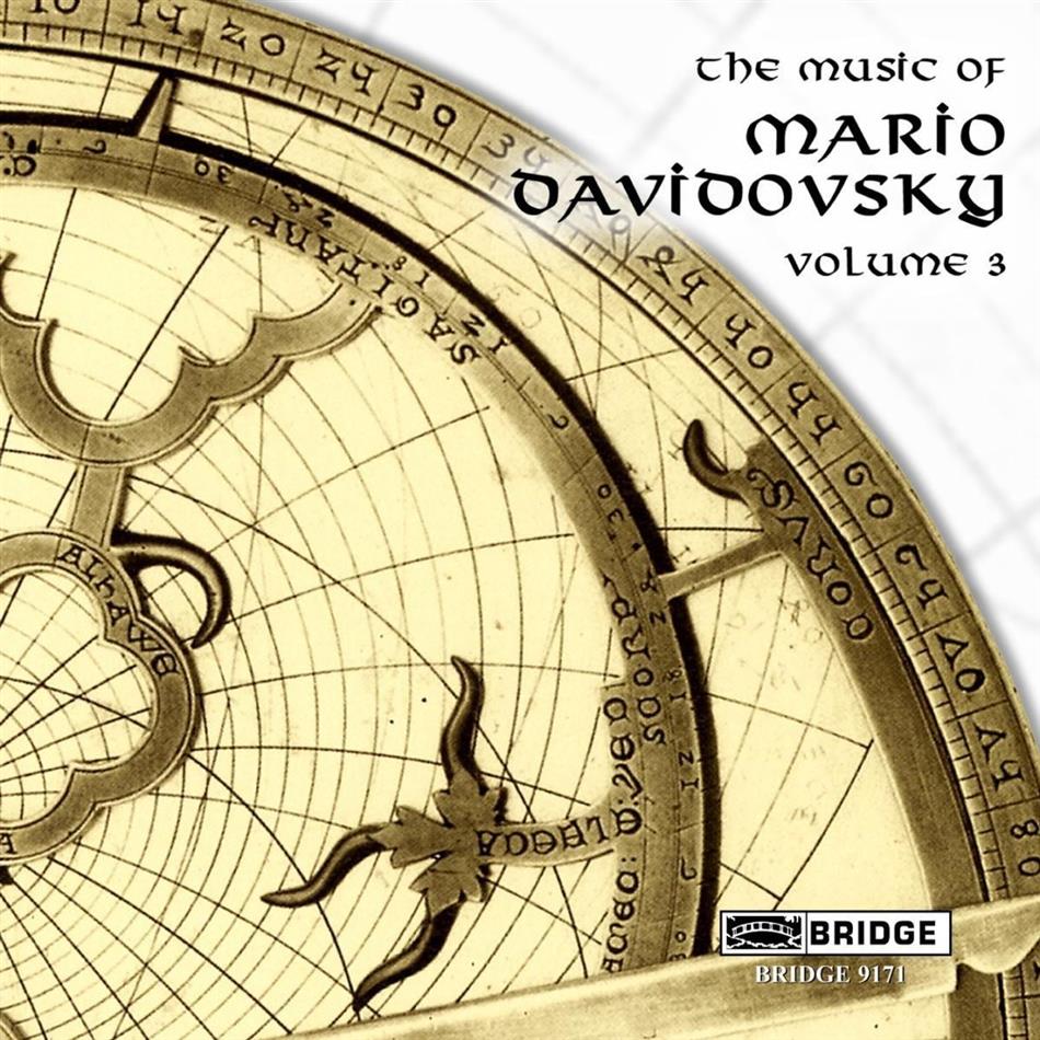 Mario Davidovsky - Music Of Mario Davidovsky Volume 3