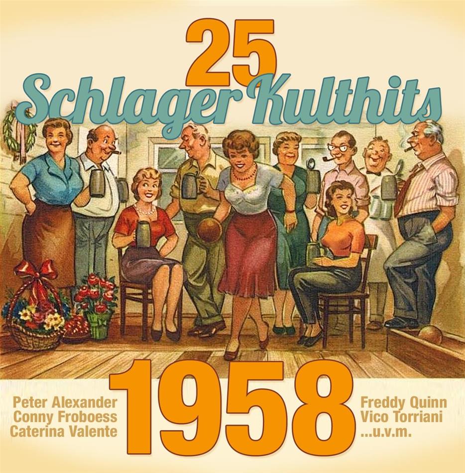 25 Schlager Kulthits - Various - 1958