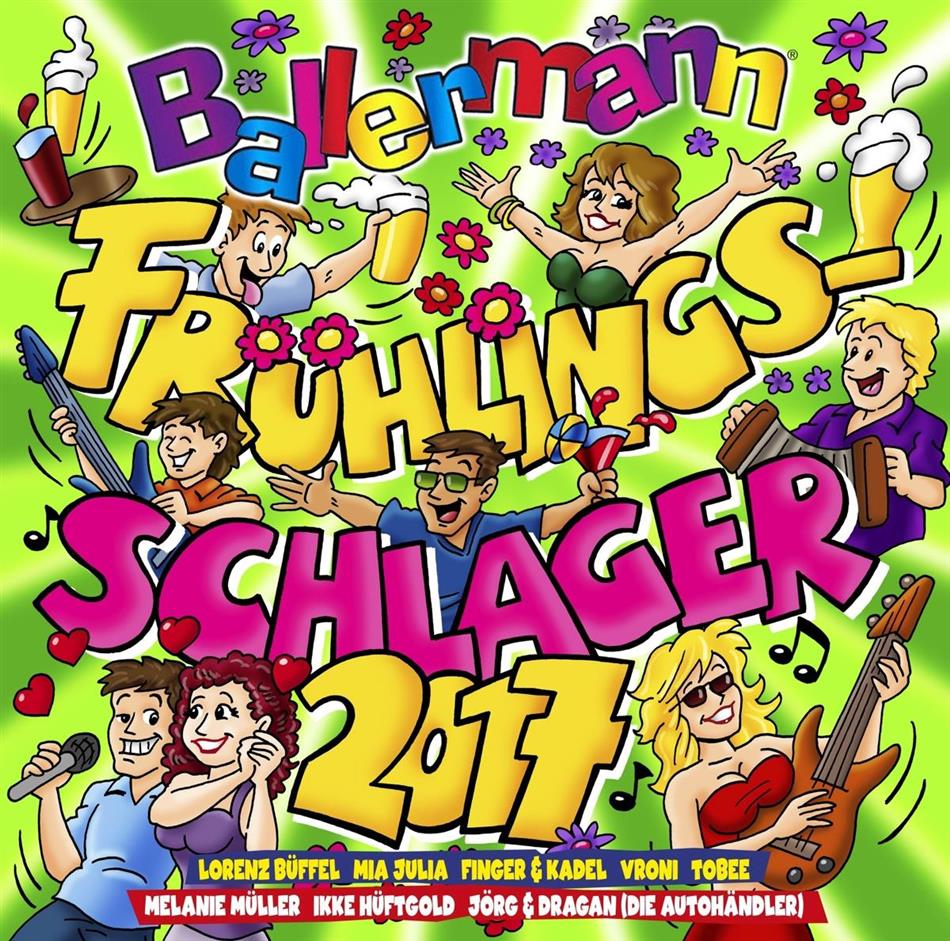 Ballermann Frühlingsschlager - Various - 2017 2 CD