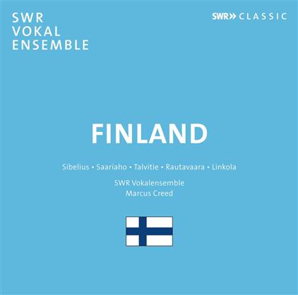 Swr Vokalensem, Jean Sibelius (1865-1957), Kaija Saariaho (*1952), Riikka Talvitie (*1970), Einojuhani Rautavaara (*1928), &hellip; - Finland - Chorwerke