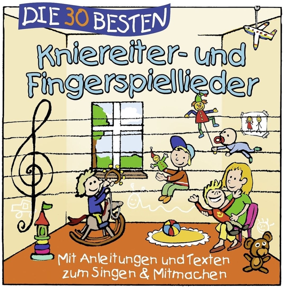 Simone Sommerland, Carsten Glück & Die Kita-Frösche - Die 30 Besten Kniereiter- Und Fingerspiellieder