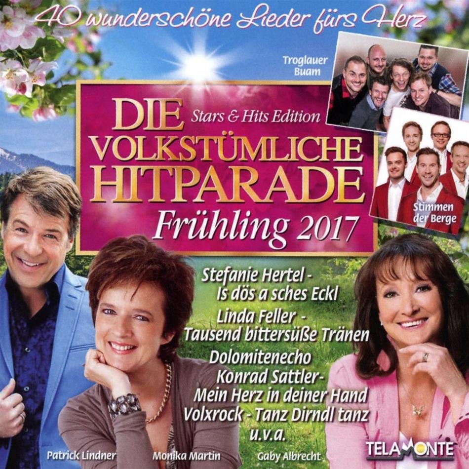 Die Volkstümliche Hitparade - Frühling 2017 2 CDs