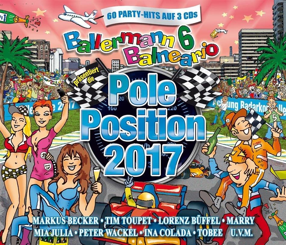 Ballermann 6 Balneario - Präsentiert Die Pole Position 2017 3 CDs