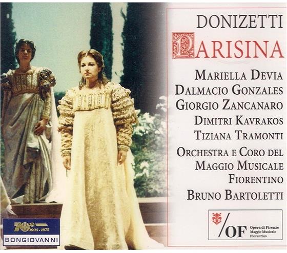 Giorgio Zancanaro, Mariella Devia, Ugo Dalmacio Gonzales, Gaetano Donizetti (1797-1848), … - Parisina - Firenze 20.03.1990 2 CD