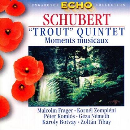 Malcolm Frager, Kornel Zempleni, Peter Komlos, Geza Nemeth, &hellip; - Trout Quintet Die Forelle, Moments Musicaux