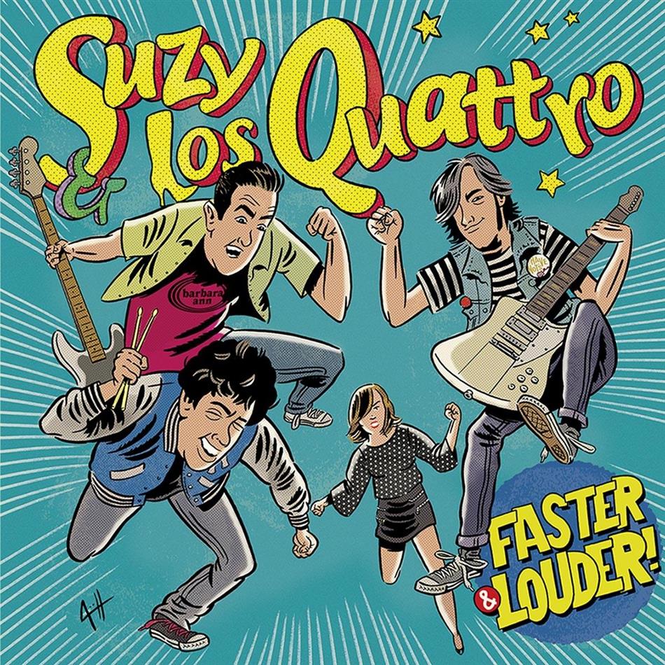 Suzy & Los Quattro - Faster & Louder LP