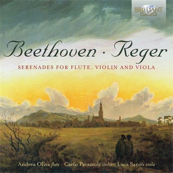 Reger, Ludwig van Beethoven (1770-1827), Ludwig van Beethoven (1770-1827), Max Reger (1873-1916), … - Serenades For Flute, Violin & Viola