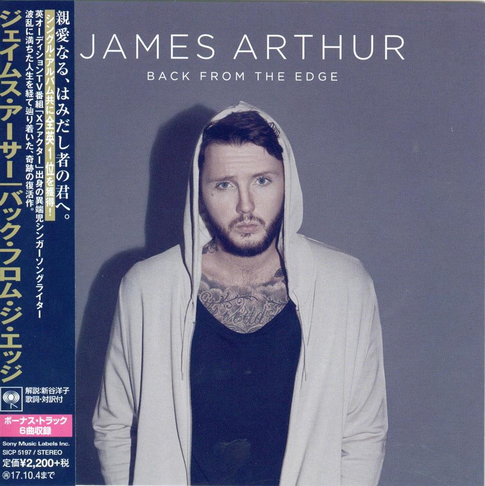 James Arthur - Back From The Edge - Bonus Track Japan Edition