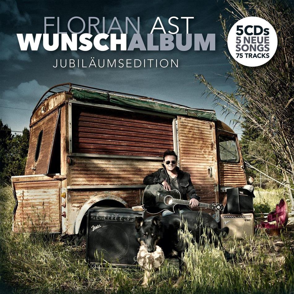 Florian Ast - Wunschalbum JAnniversary Edition, 5 CDs