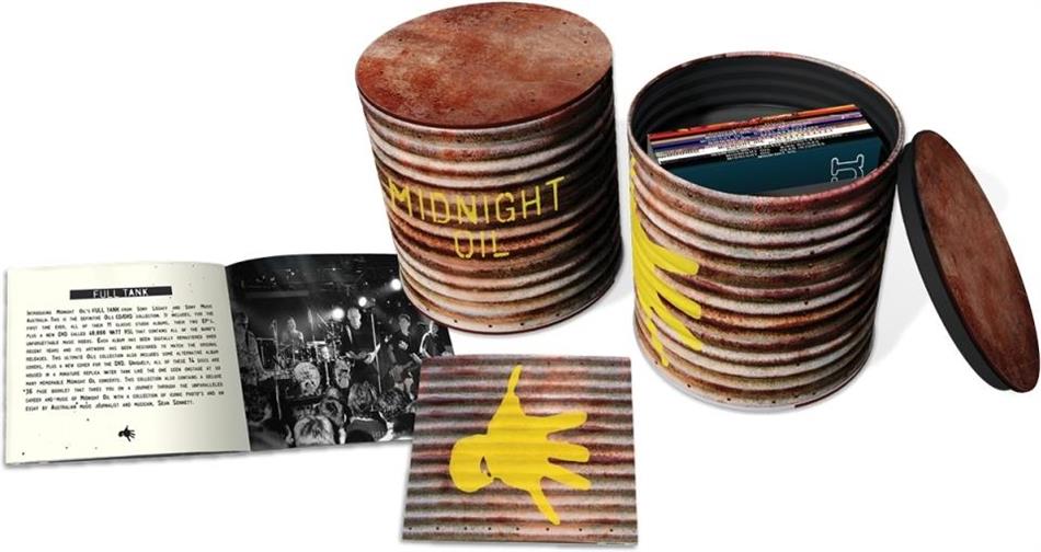 Midnight Oil - Full Tank 13 CDs + DVD