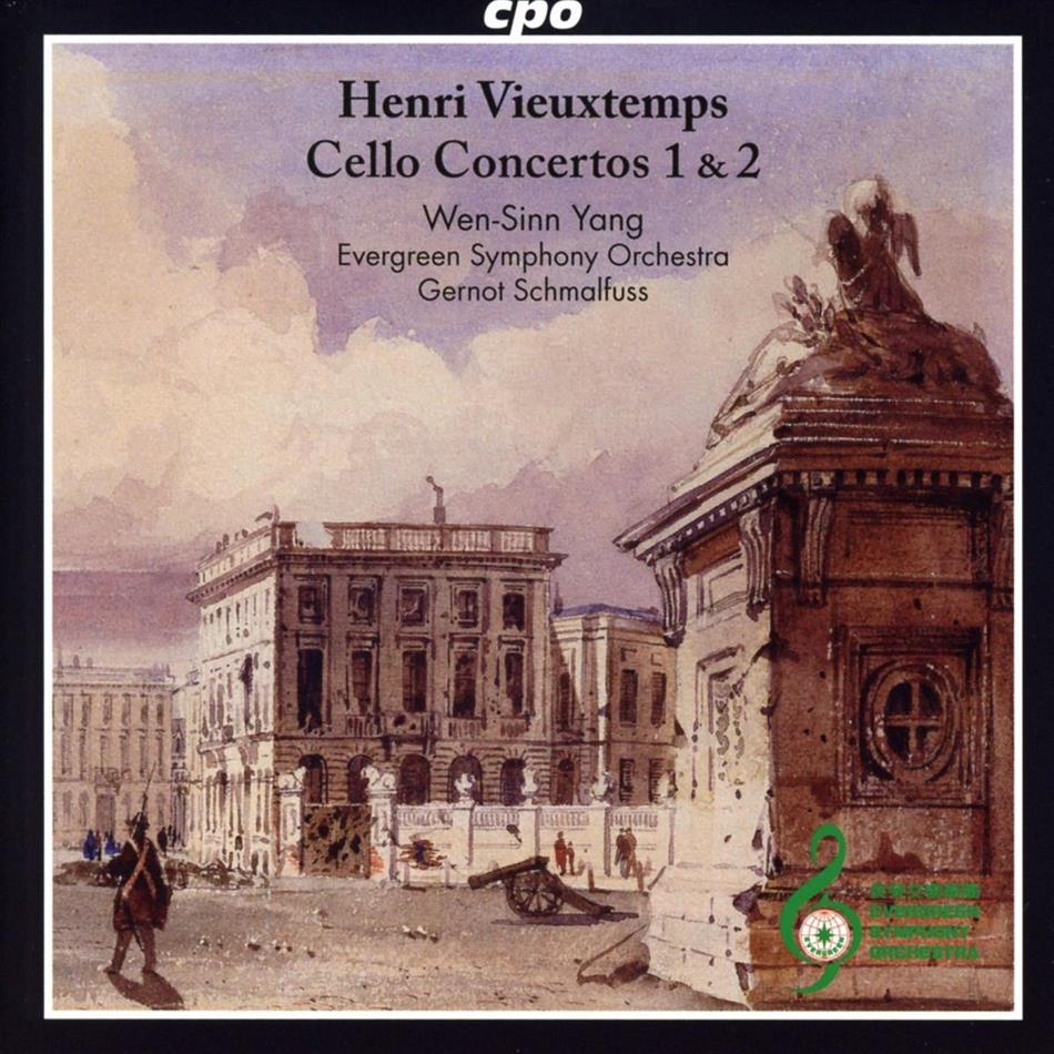 Gernot Schmalfuss, Wen-Sinn Yang & Evergreen Symphony Orchestra - Cello Concertos 1 & 2