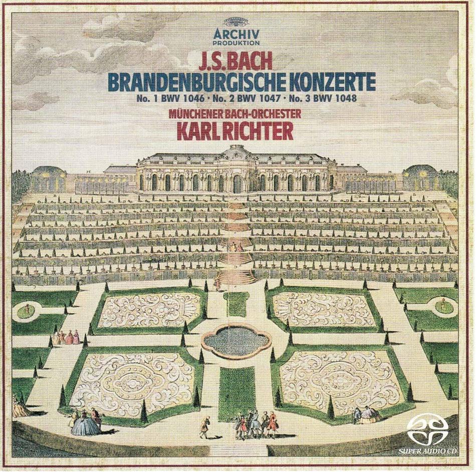 Karl Richter, Münchener Bach Orchester & Johann Sebastian Bach (1685-1750) - Brandenburgische Konzerte1-3 Japan Edition, SACD