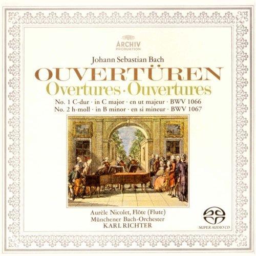 Karl Richter, Münchener Bach Orchester & Johann Sebastian Bach (1685-1750) - Ouvertüren No. 1 & No. 2 Japan Edition, Japanese Mini-LP Sleeve, SACD