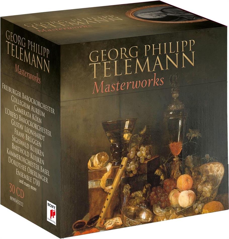 Georg Philipp Telemann (1681-1767) - Meisterwerke 30 CDs