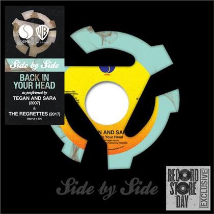 Tegan & Sara & The Regrettes - Back In Your Head - 7 Inch, RSD 2017, Limited Edition, Transparent Blue / Brown Vinyl (Colored, 12" Maxi)
