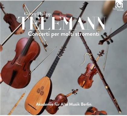Georg Philipp Telemann (1681-1767) & Akademie fuer Alte Musik Berlin - Concerti Per Molti Stromenti
