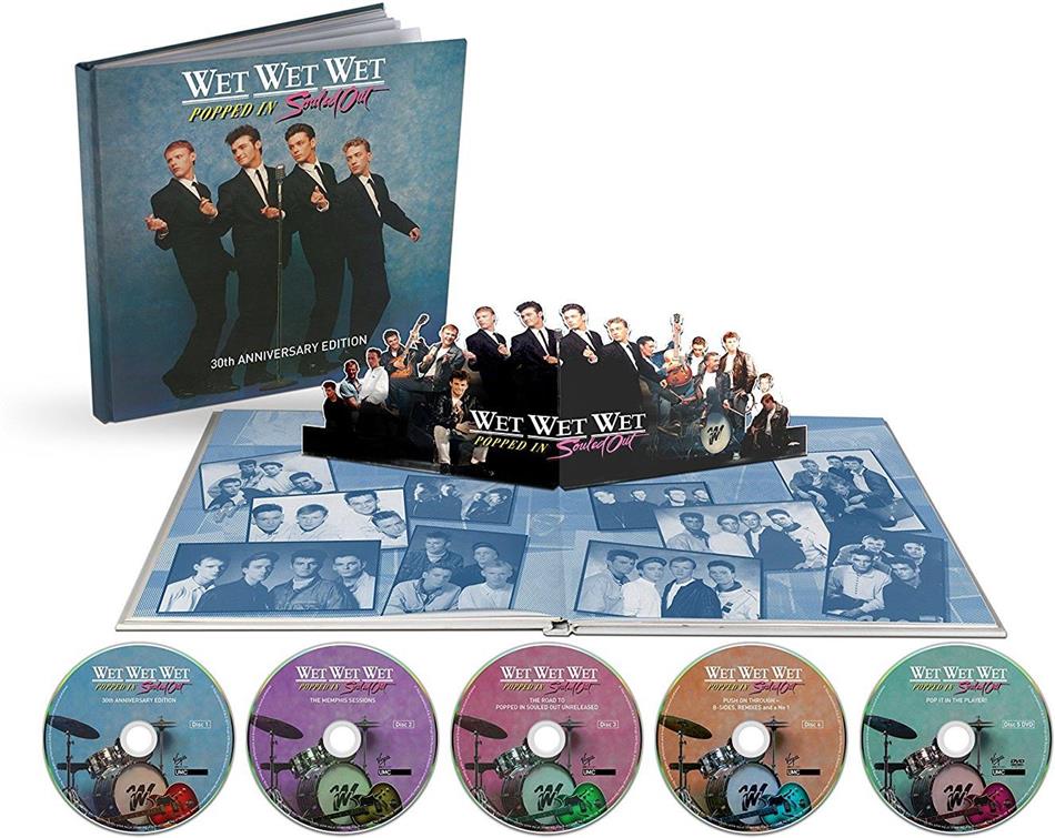 Wet Wet Wet - Popped In Souled Out - 2017 Reissue 5 CD