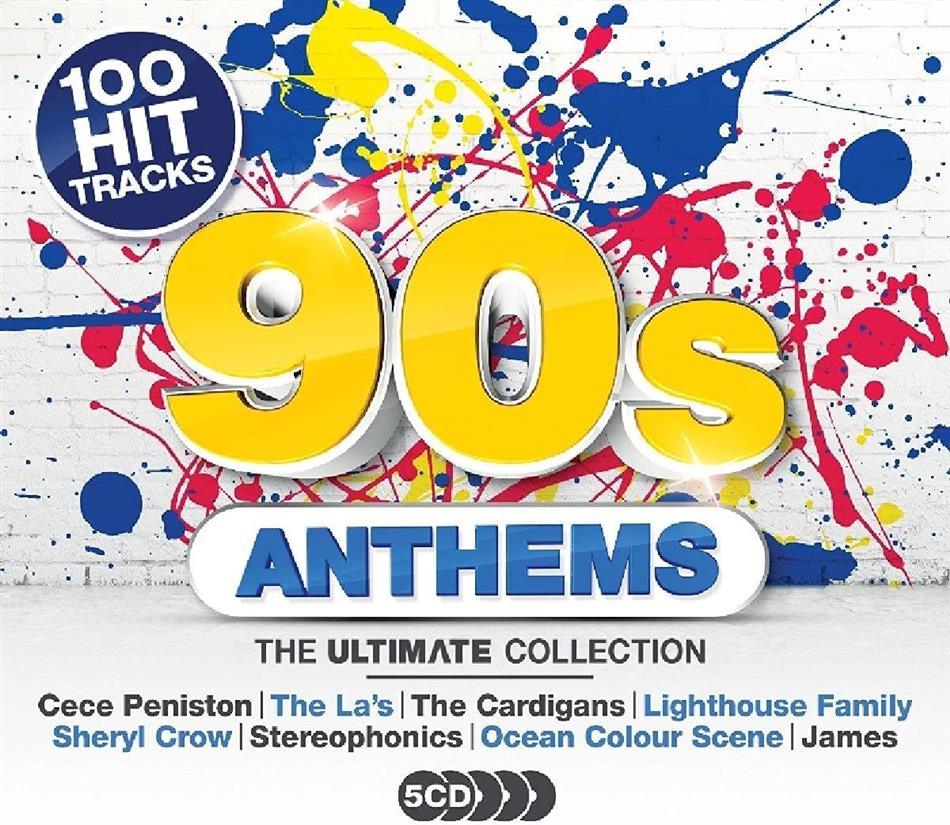 Ultimate 90s Anthems 5 CDs