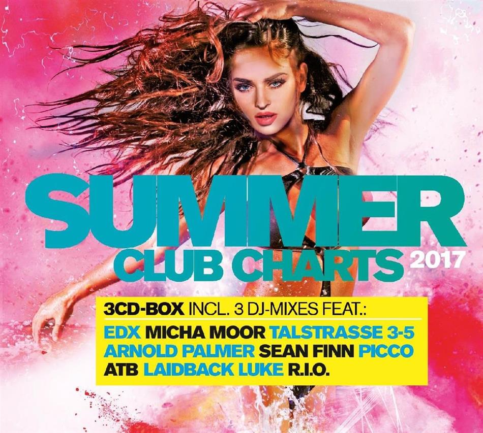 Sumemr Club Charts 2017 - Various 3 CDs