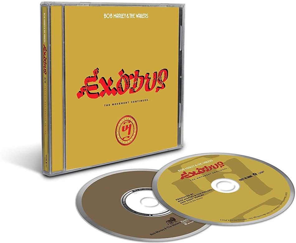 Bob Marley & The Wailers - Exodus 40 - Limited Edition, 2017 Reissue 3 CDs