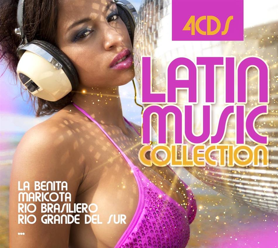 Latin Music Collection 4 CDs
