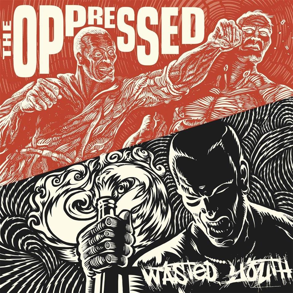 Oppressed & Wasted Youth - 2 Generations-1 Message - 7 Inch, Split 12" Maxi