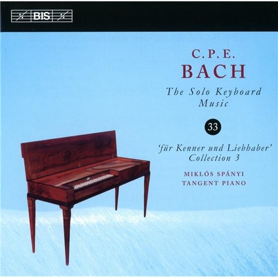 Miklos Spanyi & Carl Philipp Emanuel Bach (1714-1788) - Solo Keyboard Music Vol.3
