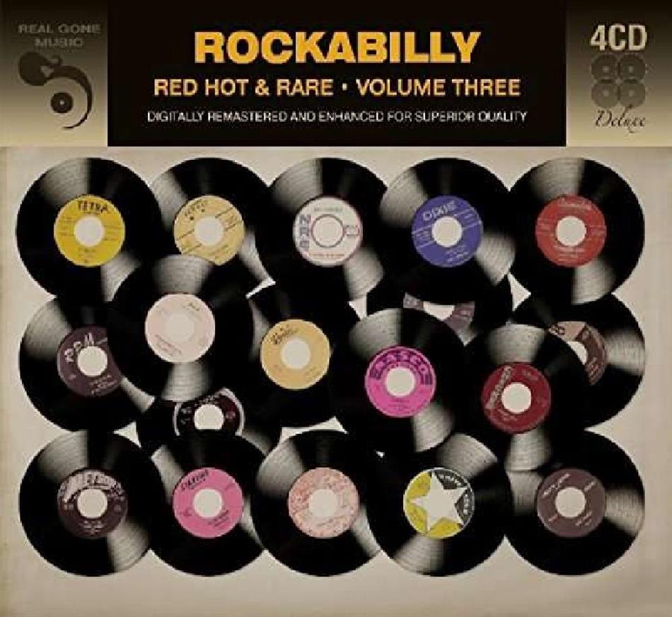 Rockabilly-Red Hot Deluxe Edition, 4 CDs