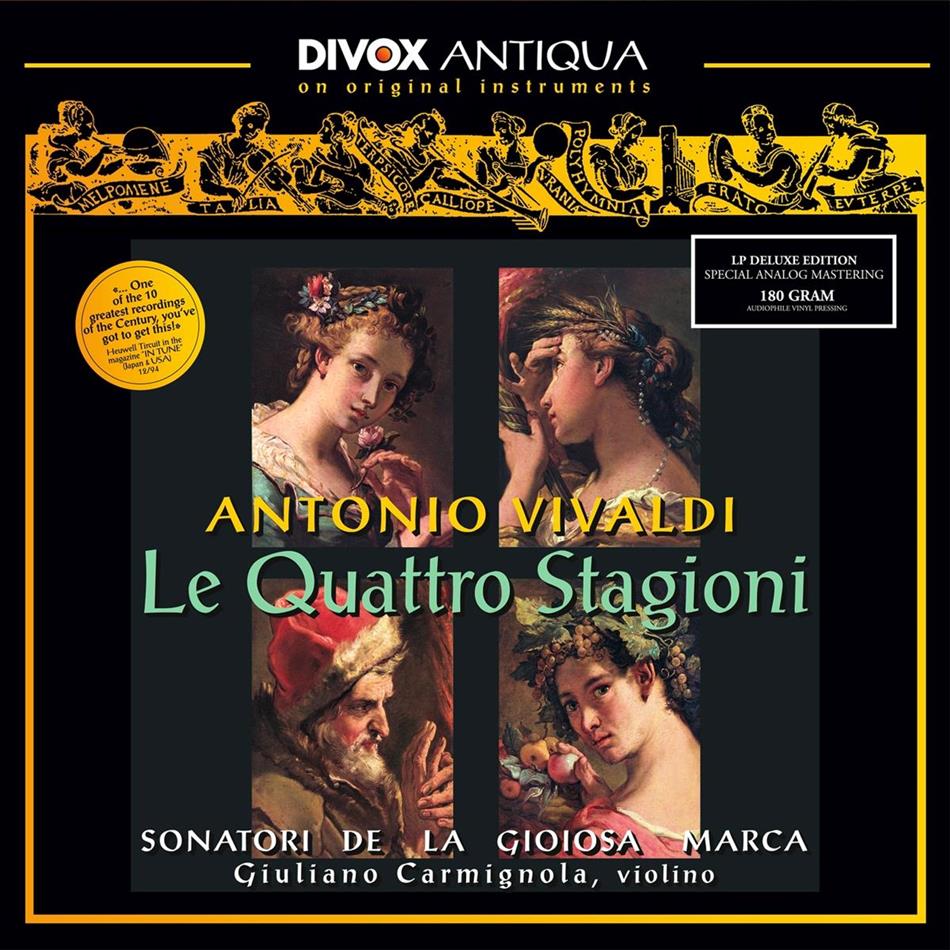 Antonio Vivaldi (1678-1741), Giuliano Carmignola & Sonatori De La Gioiosa Marca - Le Quattro Stagioni LP