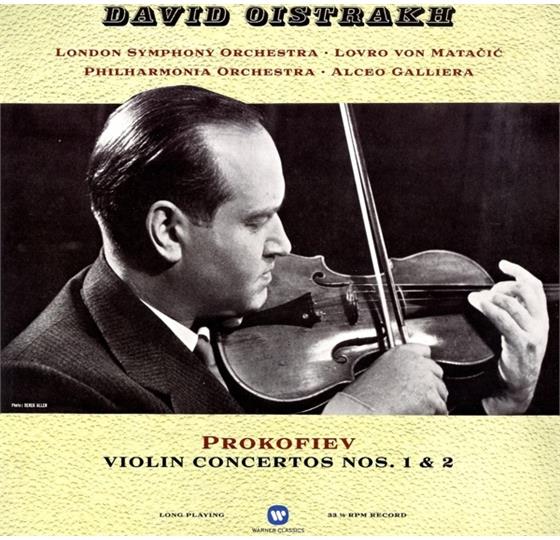 Serge Prokofieff (1891-1953), Lovro von Matacic, Aleco Galliera, David Oistrakh, The London Philharmonic Orchestra, … - Violinkonzerte Nr.1&2 LP