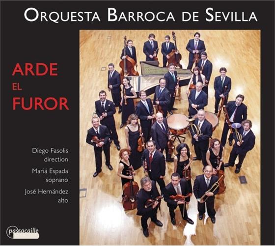 Juan Francés de Iribarren (1699-1767), Diego Fasolis, María Espada & Orquesta Barroca De Sevilla - Arde El Furor Intrepido
