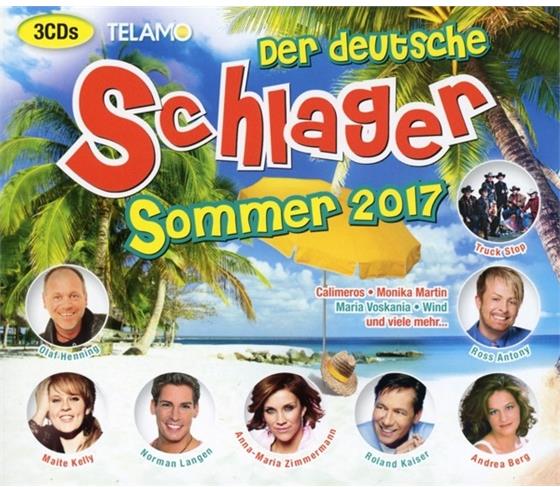 Der Deutsche Schlager Sommer 2017 3 CD
