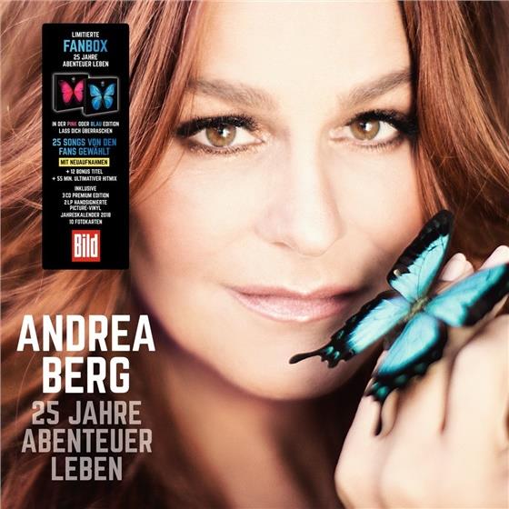 Andrea Berg - 25 Jahre Abenteuer Leben - Limited Fanbox 3 CDs + 2 LPs