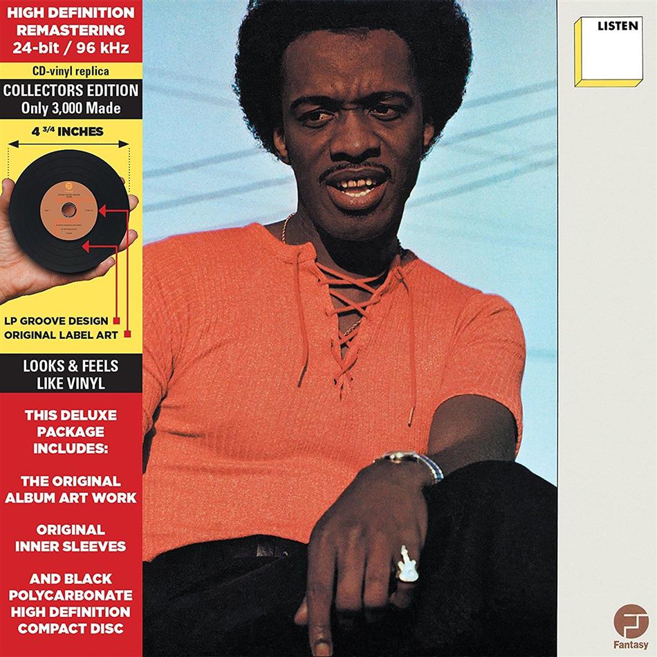 Johnny "Guitar" Watson - Listen - Deluxe CD-Vinyl Replica Cardboard Jacket