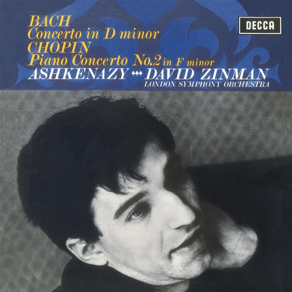 Johann Sebastian Bach (1685-1750), Frédéric Chopin (1810-1849), David Zinman, Vladimir Ashkenazy & The London Symphony Orchestra - Klavierkonzert D Minor & Klavierkonzert 2 F Minor LP
