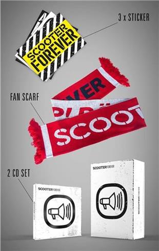 Scooter - Forever - Boxset + Scarf & Stickers Édition Deluxe, 2 CD