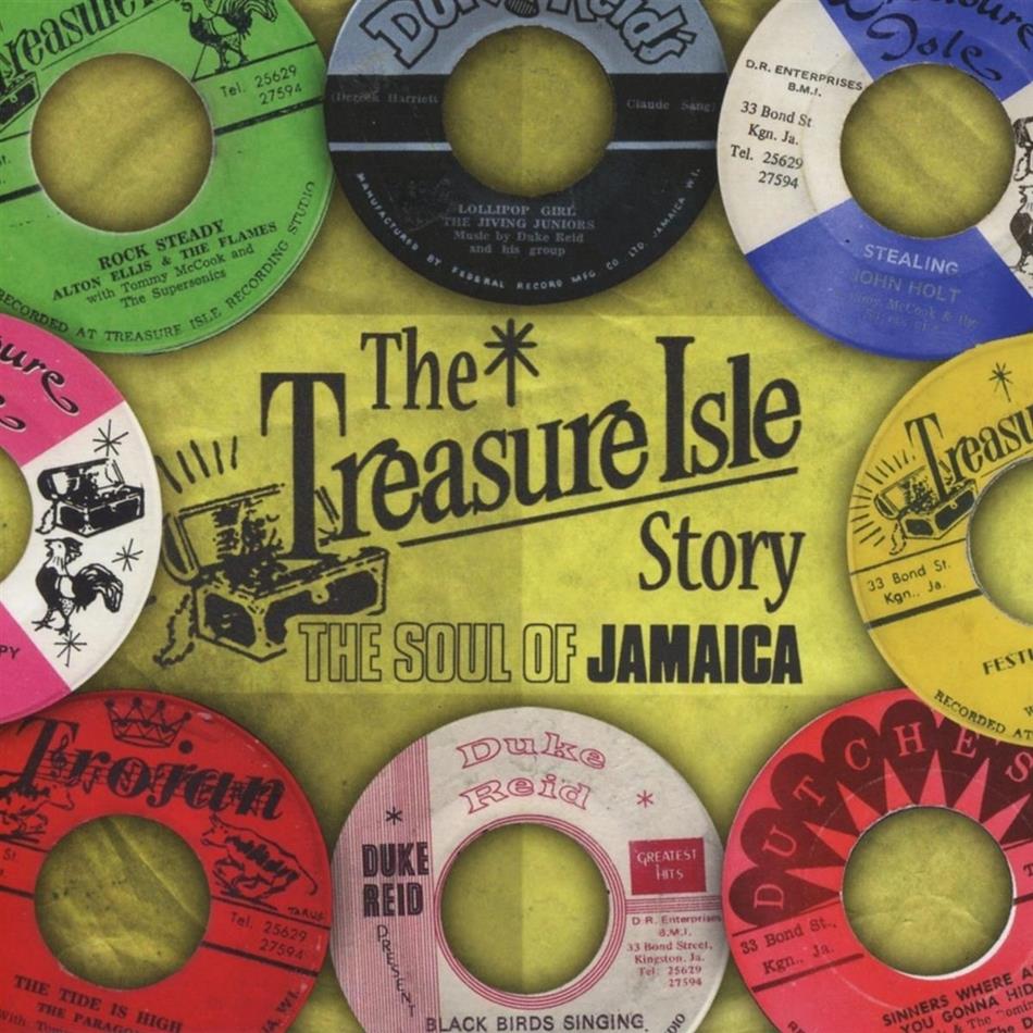 Treasure Isle Story 4 CDs