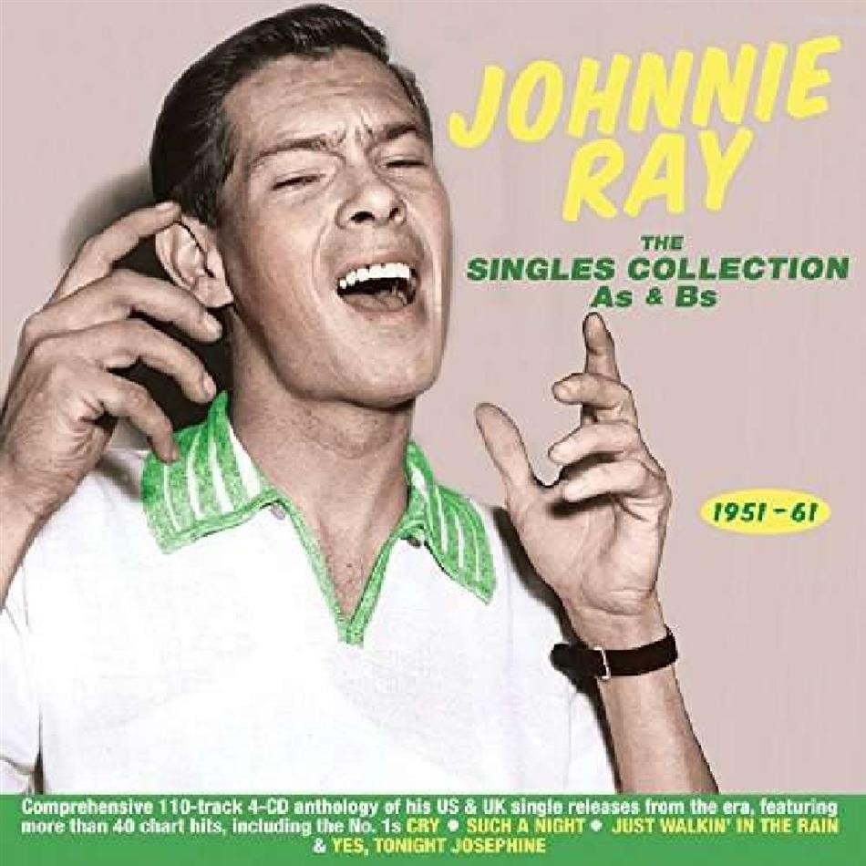 Johnnie Ray - Singles Collection As & Bs 4 CDs
