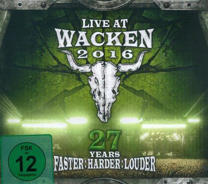 Live At Wacken 2016 - 27 Years Faster: Harder: Louder (2 CDs + 2 DVDs)
