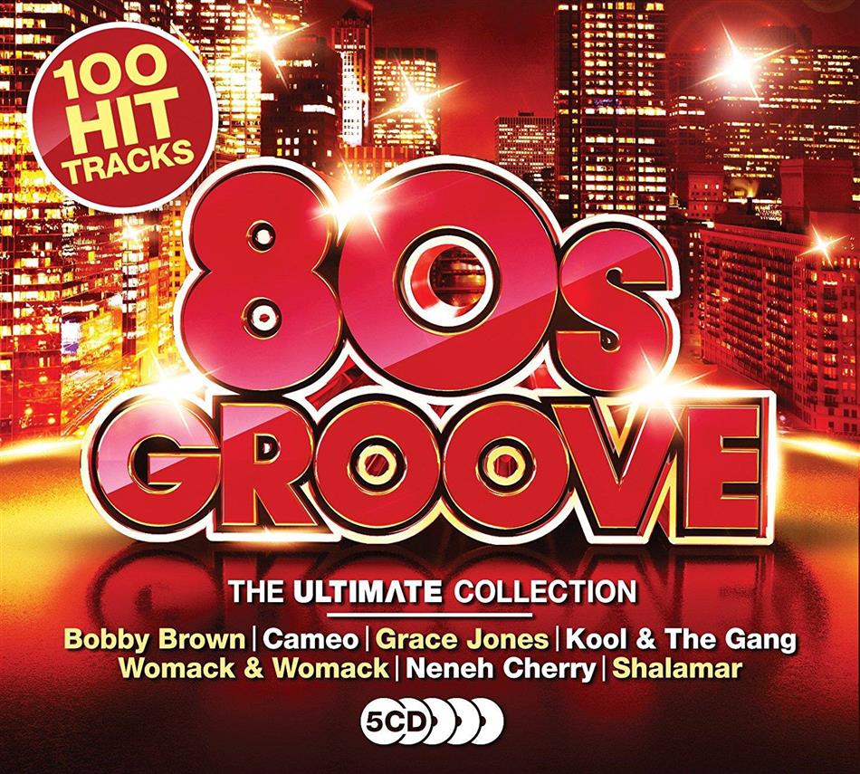 Ultimate 80s Groove 5 CDs