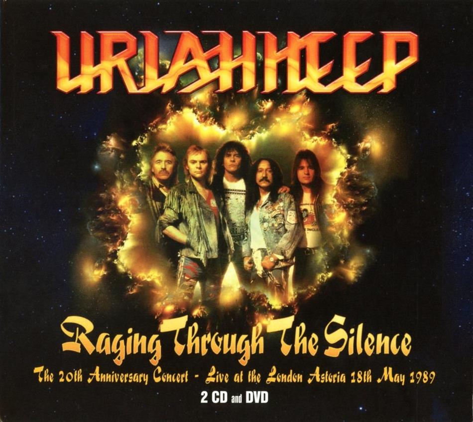 Uriah Heep - Raging Through Silence - 20th Anniversary Concert 2 CDs + DVD