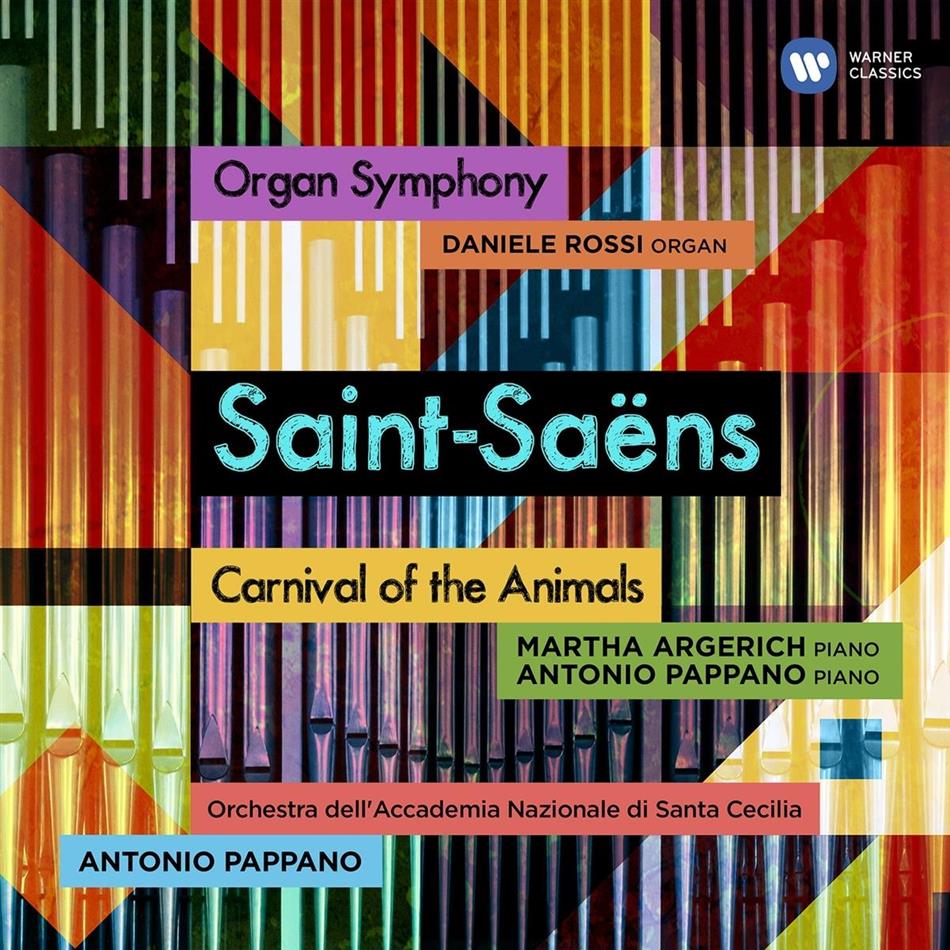 Sir Antonio Pappano, Camille Saint-Saëns (1835-1921), Martha Argerich & Orchestra dell'Accademia Nazionale di Santa Cecilia - Karneval Der Tiere / Orgelsinfonie