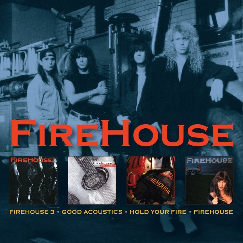 Firehouse - Good Accoustics/ Hold Your Fire/ Firehouse/Firehouse 3 3 CDs