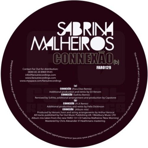 Sabrina Malheiros - Connexao 12" Maxi