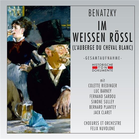 Colette Riedinger, Luc Barney, Fernand Sardou, Simone Sulley, Bernard Plantey, … - L'Auberge Du Cheval Blanc (m Weissen Roessl) In Französicher Sprache - 1953 Pairs 2 CD