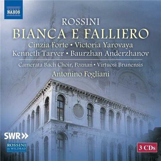 Virtuosi Brunensis, Laurent Kubla, Kenneth Tarver, Baurzhan Anderzhanov, Gioachino Rossini (1792-1868), … - Bianca E Falliero 3 CDs